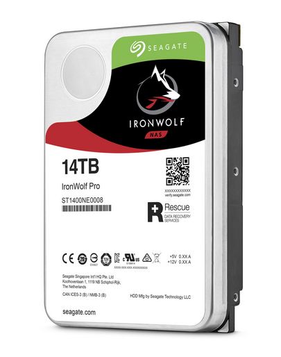 Pevný disk Seagate IronWolf Pro, 3,5" - 14TB ST14000NE0008
